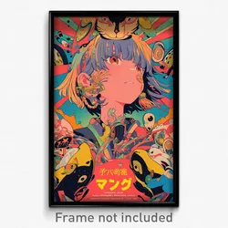 Chinese Movie Poster - Anime Like Cdmx (China Psychedelic Art Retro Film Print)