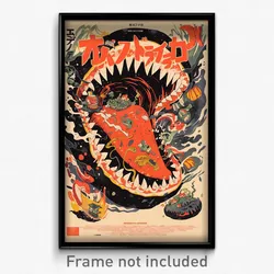 Japanese Movie Poster - Nutty Crack (Japan Psychedelic Art Retro Film Print)