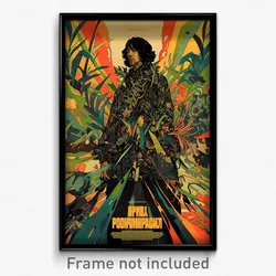 Russian Movie Poster - Hidden Gutter (Russia Psychedelic Art Retro Film Print)