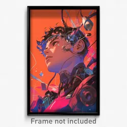 Movie Art Poster - Boy Feeling Submissive, Mellow Shell Necklace (Film Print)