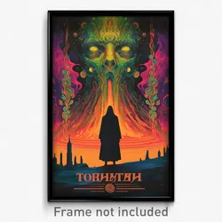 Russian Movie Poster - Warped Closet (Russia Psychedelic Art Retro Film Print)
