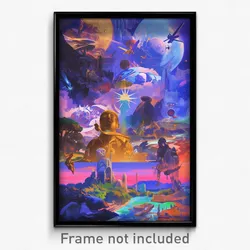 Movie Art Poster - Treasured Gallery (Psychedelic Retro Weird Film Print)