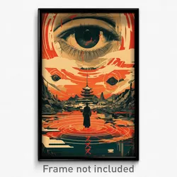 Chinese Movie Poster - Lost Villa (China Psychedelic Art Retro Film Print)