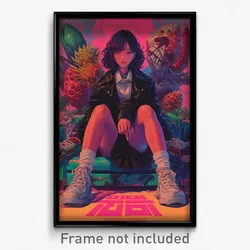 Korean Movie Poster - Girl Feeling Grouchiness, Outrageous Brown Footwear