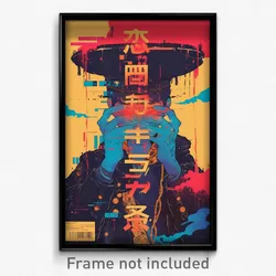 Chinese Movie Poster - Boy Feeling Outrage, Handmade Pirate Hat (Art Print)