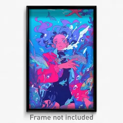 Art Poster - Humble Reef (Psychedelic Trippy Weird 11x17 Print)