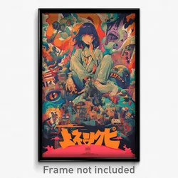 Chinese Movie Poster - Bronze Pond (China Psychedelic Art Retro Film Print)