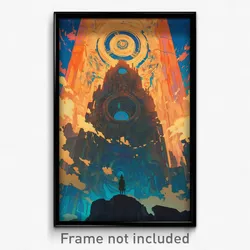 Movie Art Poster - Advanced Budapest (Psychedelic Retro Weird Film Print)