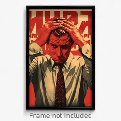 Russian Movie Poster - Man Feeling Doubt, Heavenly Necktie (Russia Art Print)