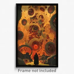 Movie Art Poster - Acidic Desolation (Psychedelic Retro Weird Film Print)