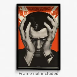 Russian Movie Poster - Man Feeling Apathy, Awesome Armlet (Russia Art Print)