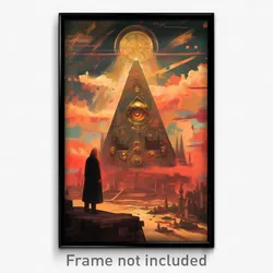 Russian Movie Poster - Enchanting Church (Russia Retro Film Art Print)
