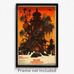 Russian Movie Poster - Tattered Gazebo (Russia Psychedelic Art Retro Film Print)