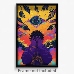 Movie Art Poster - Boy Feeling Wrath, Stupendous Purple Sweater (Film Print)