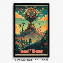 Russian Movie Poster - Admired Spaghetti (Russia Retro Film Art Print)
