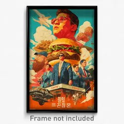 Korean Movie Poster - Authentic Burger Stand (Korea Retro Film Art Print)