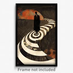 Art Poster - Unknown Spring (Psychedelic Trippy Weird 11x17 Print)