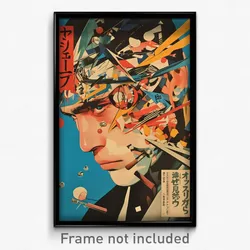 Japanese Movie Poster - Man Feeling Bored, Cluttered Headband (Japan Art Print)