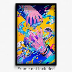 Art Poster - Steel Balistraria (Psychedelic Trippy Weird 11x17 Cartoon Print)