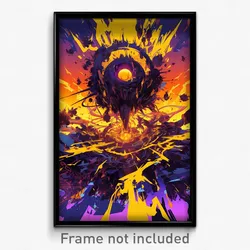 Art Poster - Infamous Nest (Psychedelic Trippy Weird 11x17 Cartoon Print)
