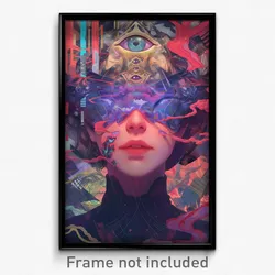 Movie Art Poster - Unimaginable Mere (Psychedelic Retro Weird Film Print)