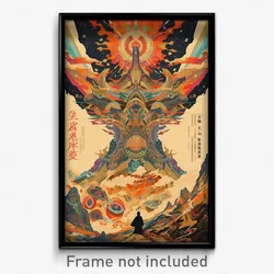 Chinese Movie Poster - Reflecting Downland (China Retro Film Art Print)