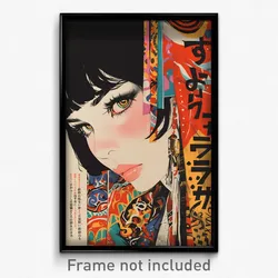Chinese Movie Poster - Woman Feeling Cynicism, Bright White Necktie (Art Print)