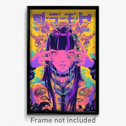 Movie Art Poster - Girl Feeling Hatred, Enchanting Clothes Lift (Film Print)