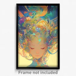 Art Poster - Rich Ditch (Psychedelic Trippy Weird 11x17 Print)