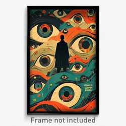Russian Movie Poster - Grand Shoals (Russia Psychedelic Art Retro Film Print)