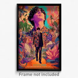 Korean Movie Poster - Boy Feeling Self Compassionate, Striking Print Dress
