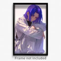 Anime Art Poster - Boy Feeling Depressed, Zealous Borrowed Garments (Print)