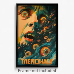 Russian Movie Poster - Frightening Shoals (Russia Retro Film Art Print)