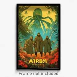 Russian Movie Poster - Slimy Path (Russia Psychedelic Art Retro Film Print)