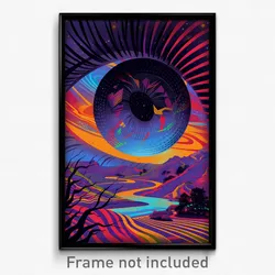 Movie Art Poster - Wicked Bolt Hole (Psychedelic Retro Weird Film Print)
