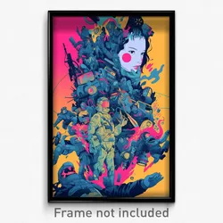Movie Art Poster - Unimaginable Armoury (Psychedelic Retro Weird Film Print)