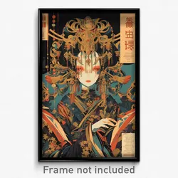 Chinese Movie Poster - Woman Feeling Uncertainty, Perfect Embellished Costume