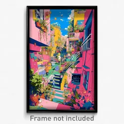 Art Poster - Stunning Mews (Psychedelic Trippy Weird 11x17 Print)