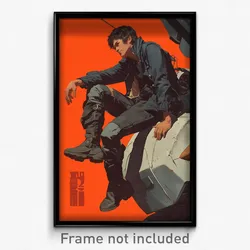 Movie Art Poster - Man Feeling Jealousy, Sturdy Metal Boots (Retro Film Print)