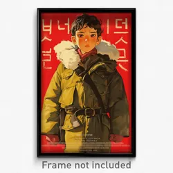 Korean Movie Poster - Boy Feeling Fascination, Admirable Fur Trimmed Jacket