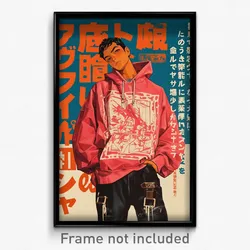 Japanese Movie Poster - Man Feeling Infatuation, Memorable Pink Hoodie (Print)