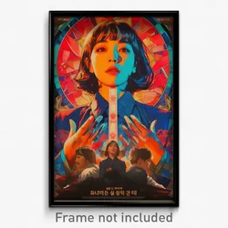 Korean Movie Poster - Admirable Stained Glass (Korea Retro Film Art Print)