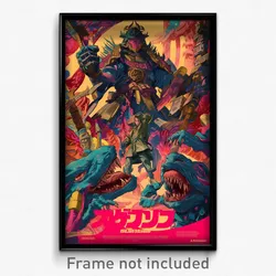 Chinese Movie Poster - Elaborate Cay (China Psychedelic Art Retro Film Print)