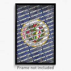 Edgerton Minnesota Poster (MN City Souvenir 11x17 Town Print)