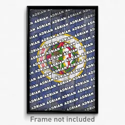 Adrian Minnesota Poster (MN City Souvenir 11x17 Town Print)
