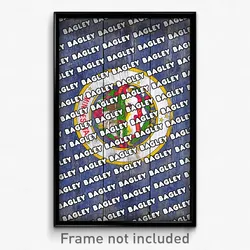 Bagley Minnesota Poster (MN City Souvenir 11x17 Town Print)