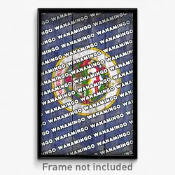 Wanamingo Minnesota Poster (MN City Souvenir 11x17 Town Print)