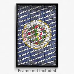 Harmony Minnesota Poster (MN City Souvenir 11x17 Town Print)