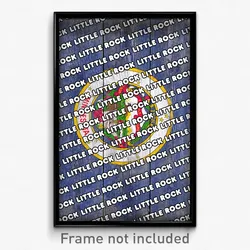 Little Rock Minnesota Poster (MN City Souvenir 11x17 Town Print)