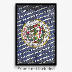 Clarkfield Minnesota Poster (MN City Souvenir 11x17 Town Print)
